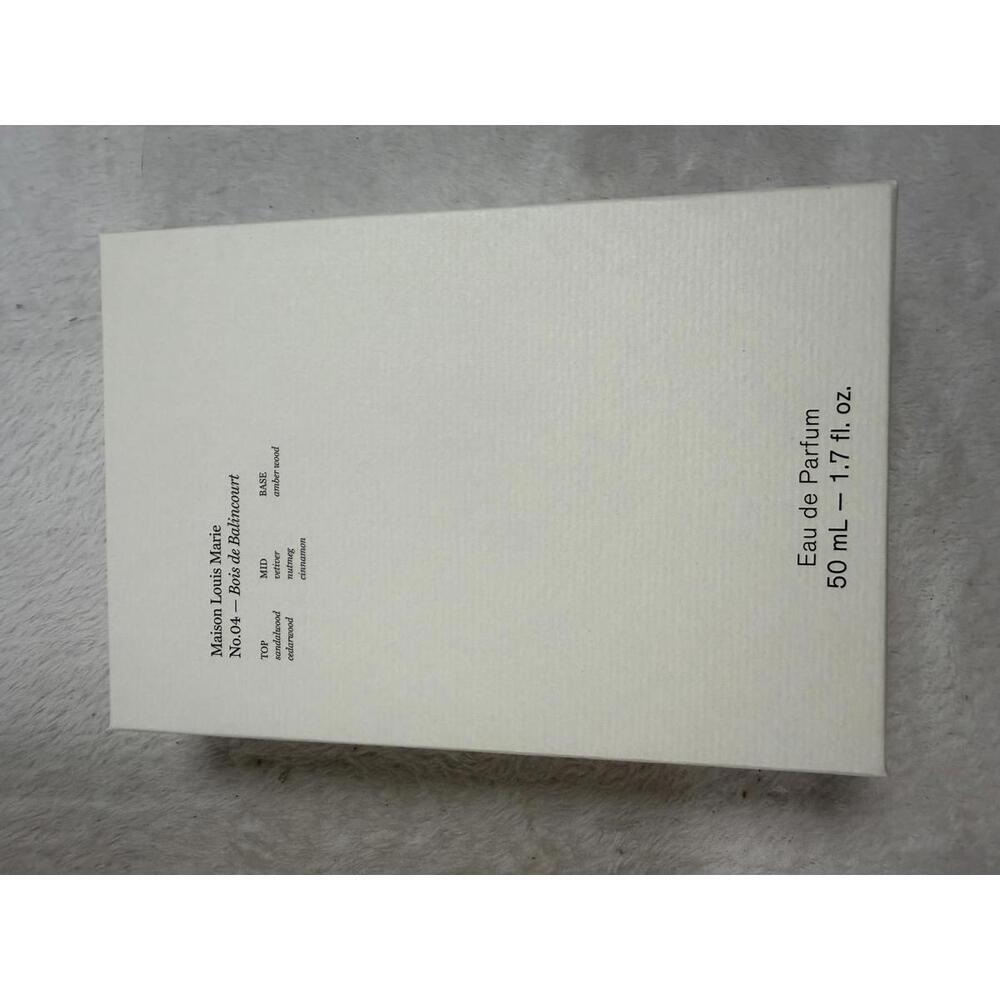 Maison Louis Marie No.04 Bois de Balincourt Eau de Parfum 50 mL NIB Quiet Luxury